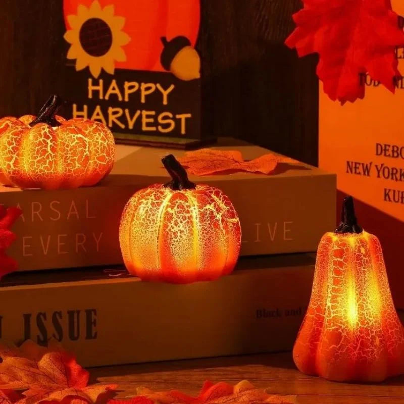 Halloween Glowing Pumpkin Lantern Balloon Ghost Festival Pumpkin Party Trick Or Treat Happy Helloween Party Horror Ghost Pumpkin