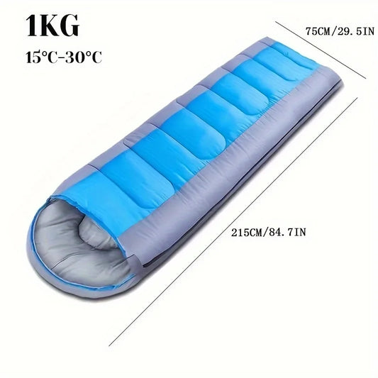 Camping Sleeping Bag Portable Ultralight Waterproof 4 Season Warm Envelope Backpacking Sleeping Bag for Outdoor Traveling Hiking