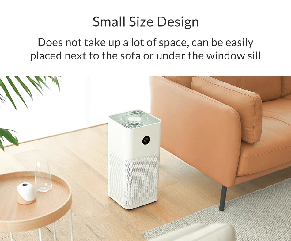 New Xiaomi Mijia Air Purifier 3 Formaldehyde Cleanner Automatic Home Air Fresher Smoke Detector Hepa Filter APP Remote Control