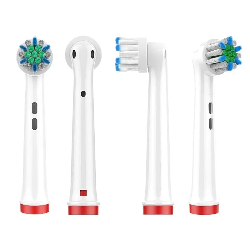 4PCS Dupont Bristle Electric Toothbrush Heads Whiten Teeth/Daily Clean/Precison Cleaning/Soft Care Teeth Function For Oral B