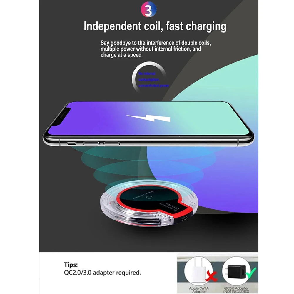 100W Wireless Charger for iPhone 15 14 13 12 16 Type C Induction Fast Wireless Charging Pad For Samsung S20 S21 S22 S23  Huawei