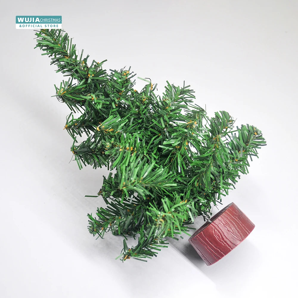 20/25/30/40cm Artificial Christmas Tree Desktop Decor Simulation Small Pine Tree Home Noel Navidad Ornaments New Year Kids Gifts