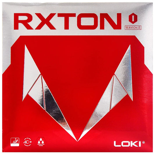 مطاط تنس الطاولة الأصلي LOKI RXTON 1 RXTON-1 للتحكم في الدوران بالكامل