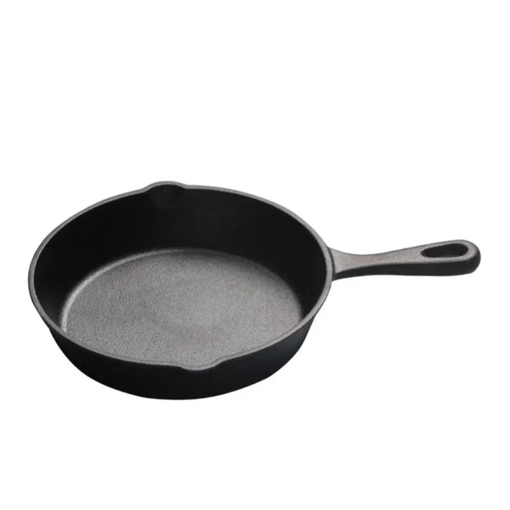 Pan Coking Food Natural Ingredients Seasoned Cast Breakfast Wok Steak Egg Iron Griddle Pancake Pot Set Kitchen Utensil Steak Pot