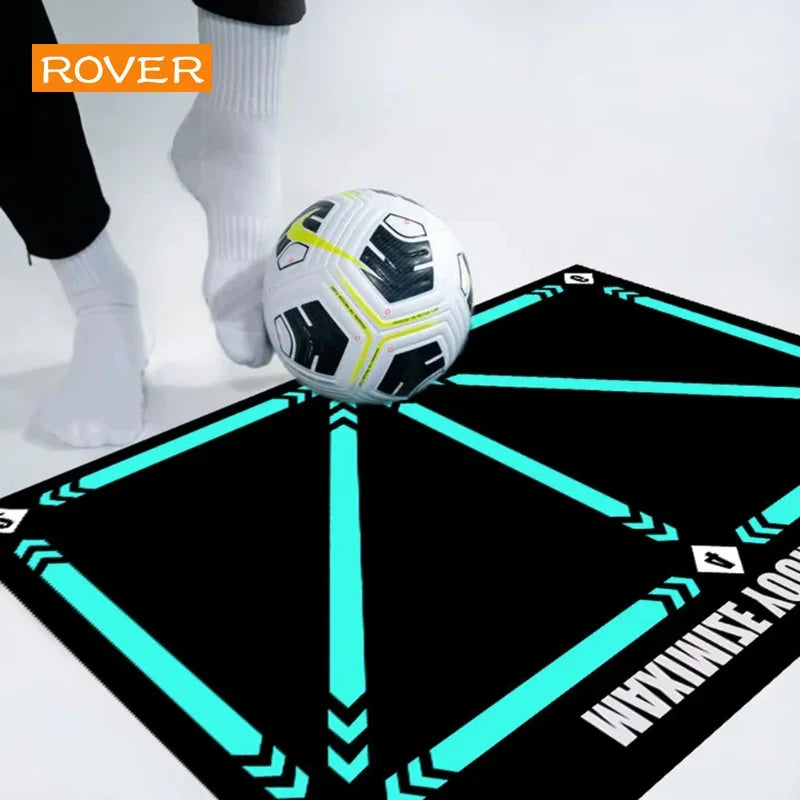 Football Training Mat Durable Non Slip Foldable Kids Adults Dribble Training Mat Football Training Indoor Ourdoor Equipment