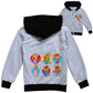 Children Kid-e-cats Hoodie Kids TpnkoTa Three Kittens Clothes Baby Boys Spring Autumn Jacket Girls Hoody Zipper Outerwear Jumper