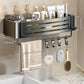 No Drill Bathroom Shelf Bathroom Makeup Shampoo organizer Aluminium Bathroom Organizer Shower Shelf Bathroom Accessories