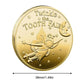 Tooth Fairy Commemorative Coin Sturdy Tooth Fairy Coin Reward Commemorative Coin Collection Fun Gift For Lost Teeth Kids