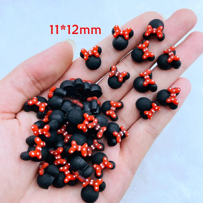 20 Pcs New Cute Mini Kawaii Butterfly Junction Flat Back Resin Cabochons Scrapbook Diy Wedding Hairpin Accessories Craft G79