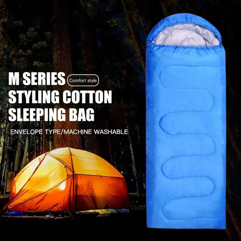 180*75CM Portable Sleeping Bag Outdoor Travel Camping Hiking Polyester Winter Portable Camping Outdoor Adult