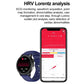 Bulbusbow 2025 Medical Grade Blood Sugar Health Smart Watch for Women - ECG + PPG Monitoring, Bluetooth Call, Temperature Tracking