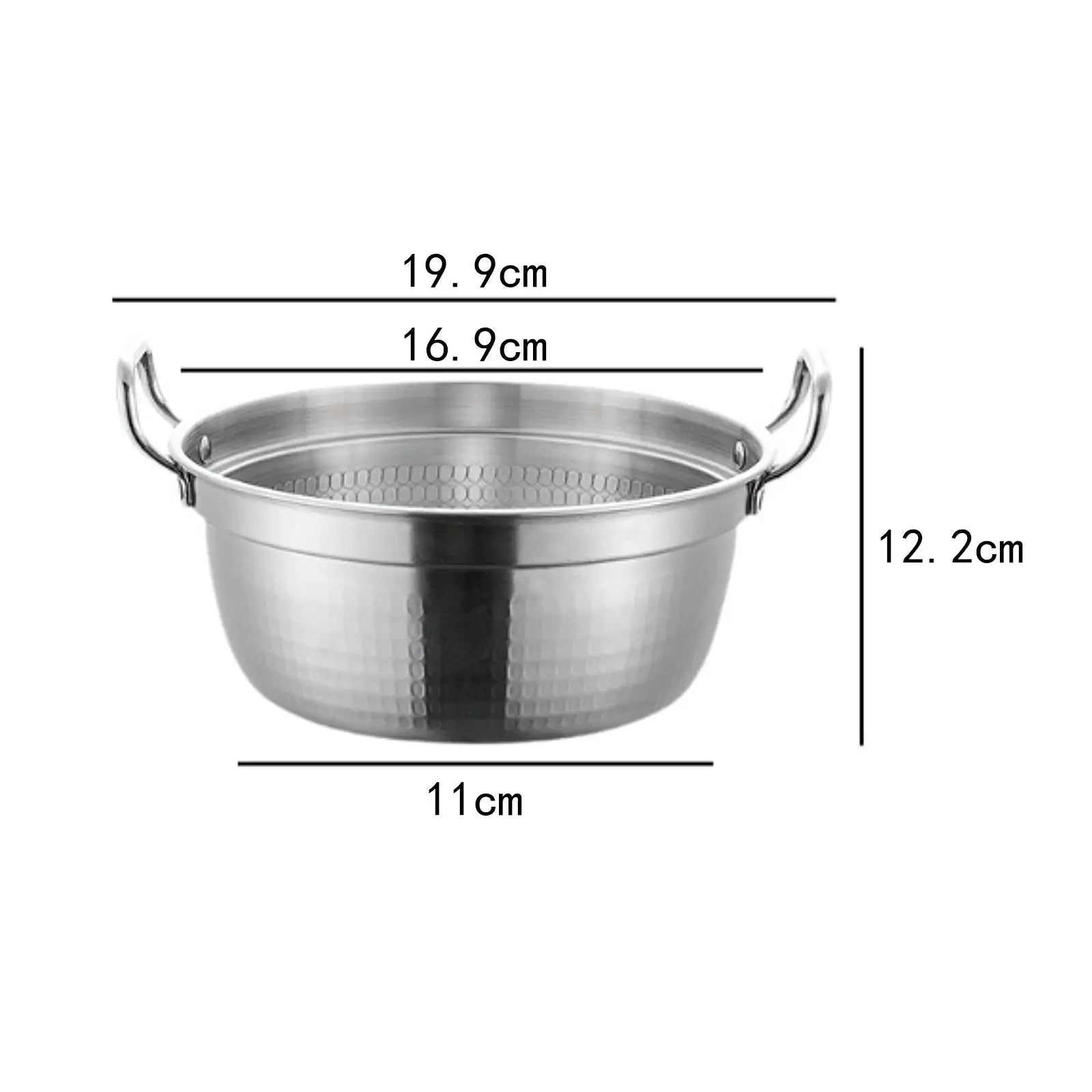 Korean Ramen Cooking Pot Ramyun Pot Kitchen Utensils Sturdy Noodles Cooking Pot Kimchi Soup Pot for Hiking Picnic Eggs Curry