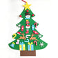 DIY Felt Christmas Tree Christmas Decoration for Home Navidad Noel 2025 New Year Christmas Ornaments Santa Claus Xmas Kids Gifts