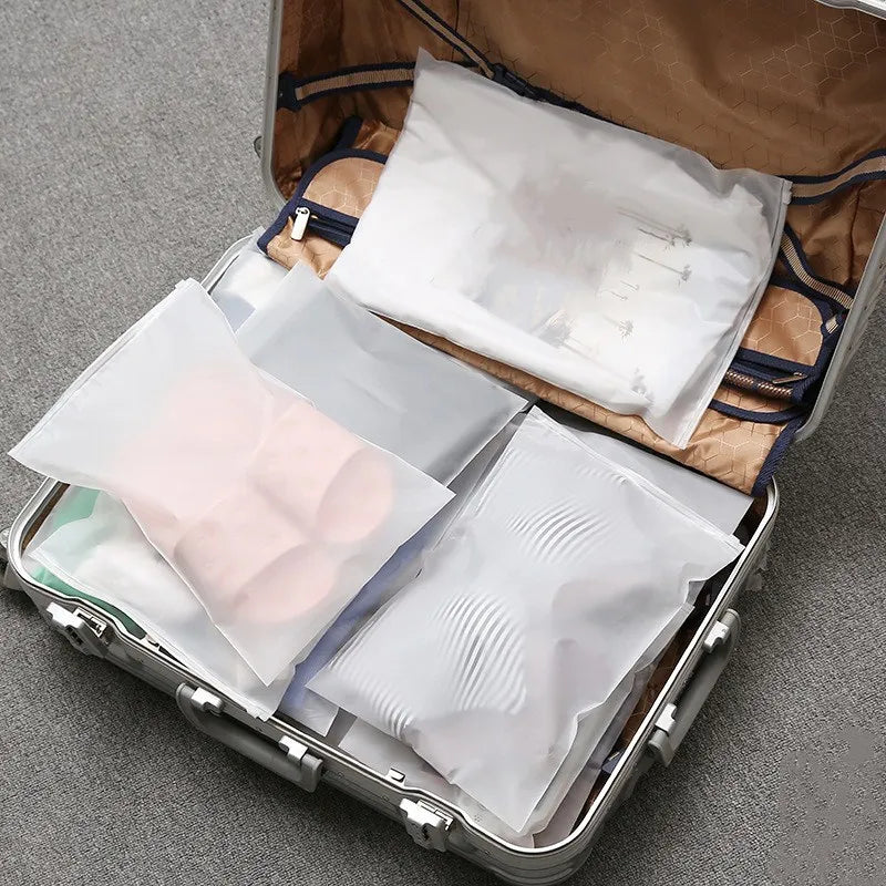 1pc Transparent Swimming Clothes Storage Bags Waterproof Sports Travel Storage Shoes Organizer Bag S-XXL