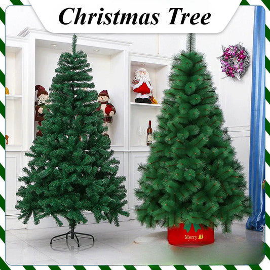 Christmas Tree Mini Christmas Artificial Pine Tree Decoration Supplies Encrypted Leaves Branches Portable Simple To Install Gift