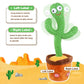 Dancing Talking Cactus Toys Birthday Present Dancing Cactus Electronic Plush Toy Home Decoration for Children Xmas Gifts