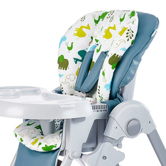 Baby Kids Highchair Cushion Pad Mat Booster Seats Cushion Pad Mat Feeding Chair Cushi on Pad Stroller Cushion Mat Cotton Fabric