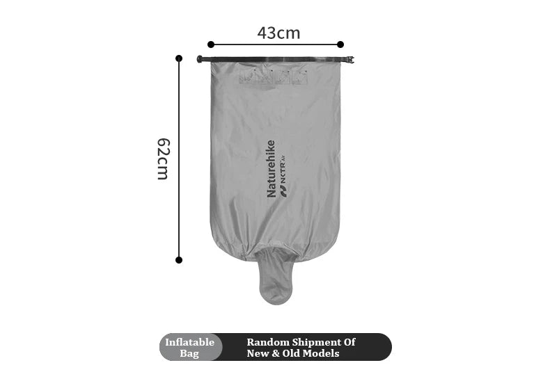 Naturehike Camping Inflatable Mat 5.8 High R Value Warm Ultralight Sleeping Pad Outdoor Portable Tent Single Moisture-proof Mats