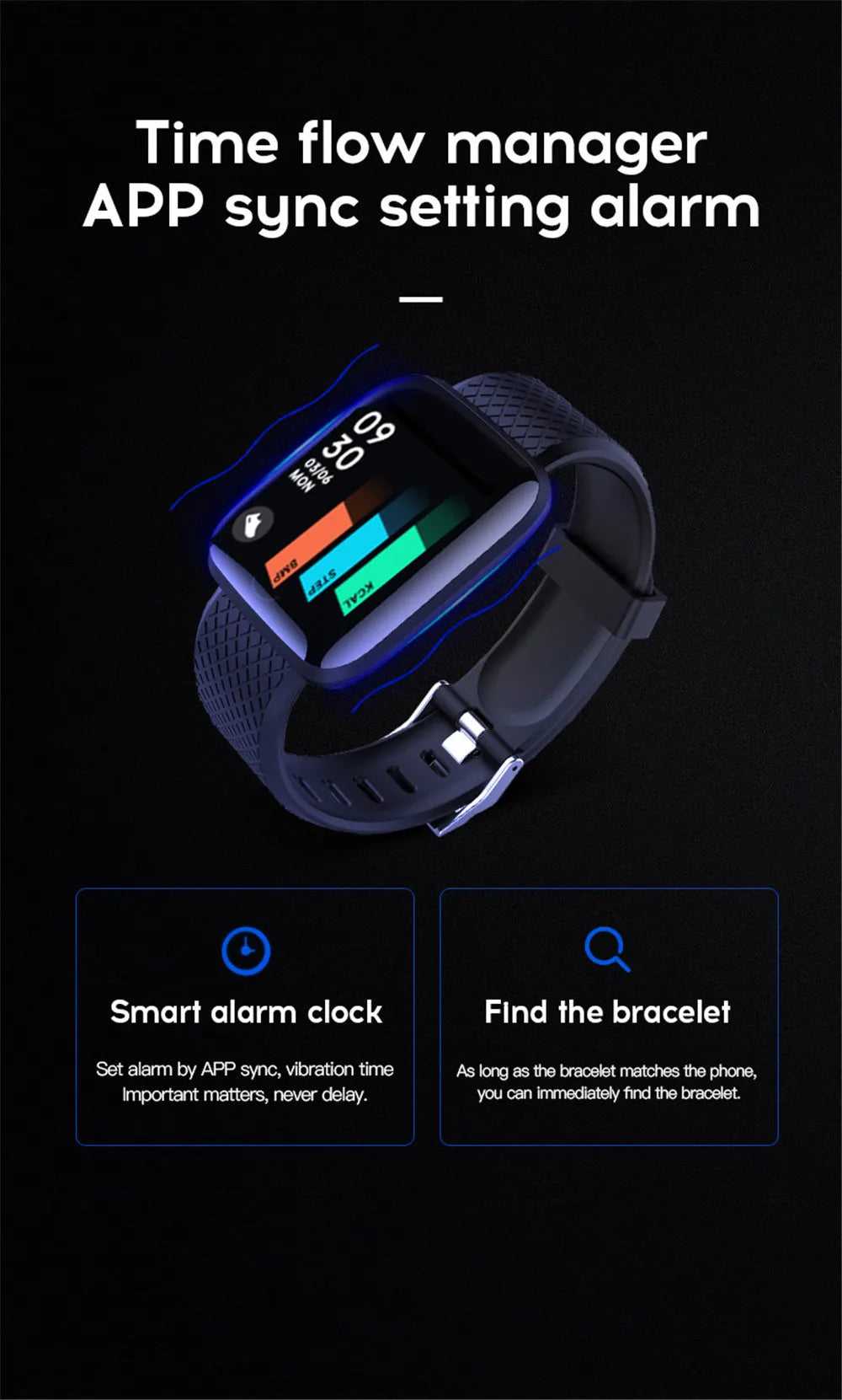 Smart Watch Men Women Sport Waterproof Smartwatch For Android IOS Smart Clock Health Heart Rate Monitor Message Call Reminder