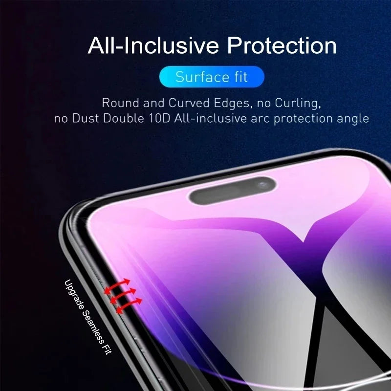 5Pcs Hydrogel Film For iPhone 14 13 12 11 15 Pro Max 8 16 Plus Full Cover Screen Protector For iPhone 13 Mini X XS MAX Not Glass