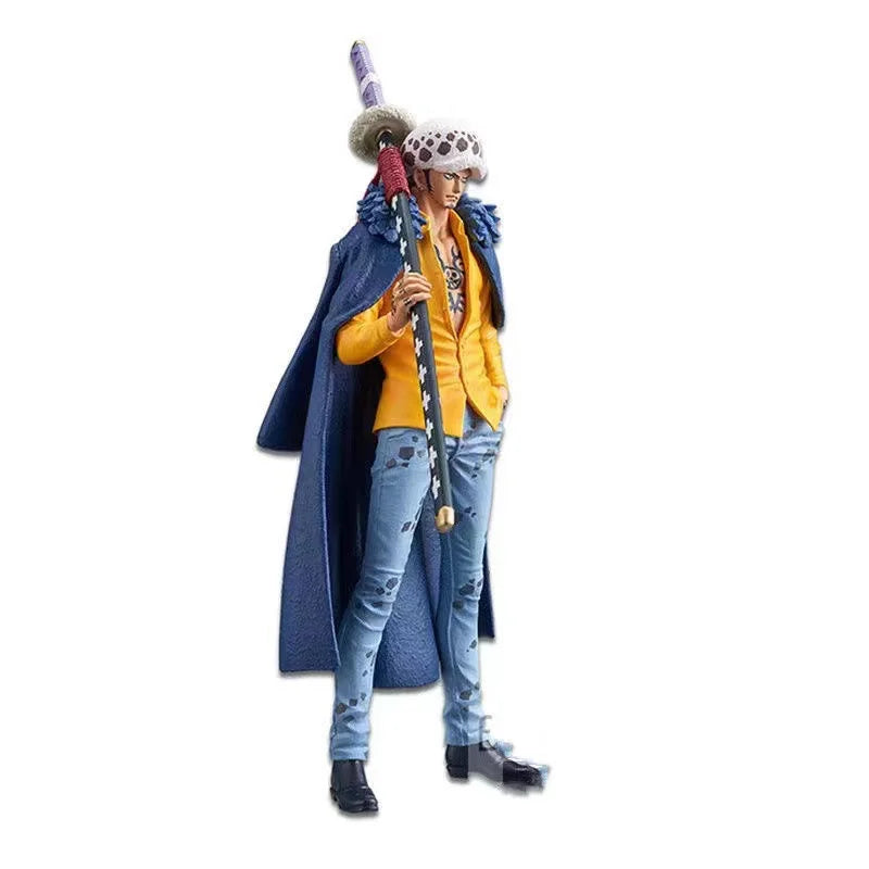 Anime Figure One Piece DXF Wano Country Trafalgar Law PVC Model Children's Gifts Collectibles Model Dolls 18cm