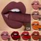 QIBEST Brand 34 Colors Waterproof Matte Nude Lipstick Lipkit Pigment Dark Red Black Long Lasting Lip Gloss Women Makeup Lipgloss