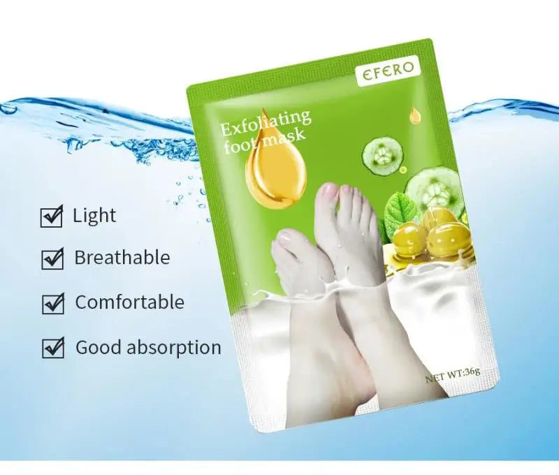 2-10pcs Exfoliating Foot Mask Foot For Remove Dead Skin Calluses Heel Crack Repair Foot Mask Pedicure Socks Foot Skin Care