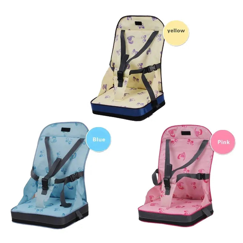 Portable Baby Kids Children Booster Seats Cushion Highchair Cushion Baby Chair Bag Foldable Infant Travel Booster Seat Momy Bag