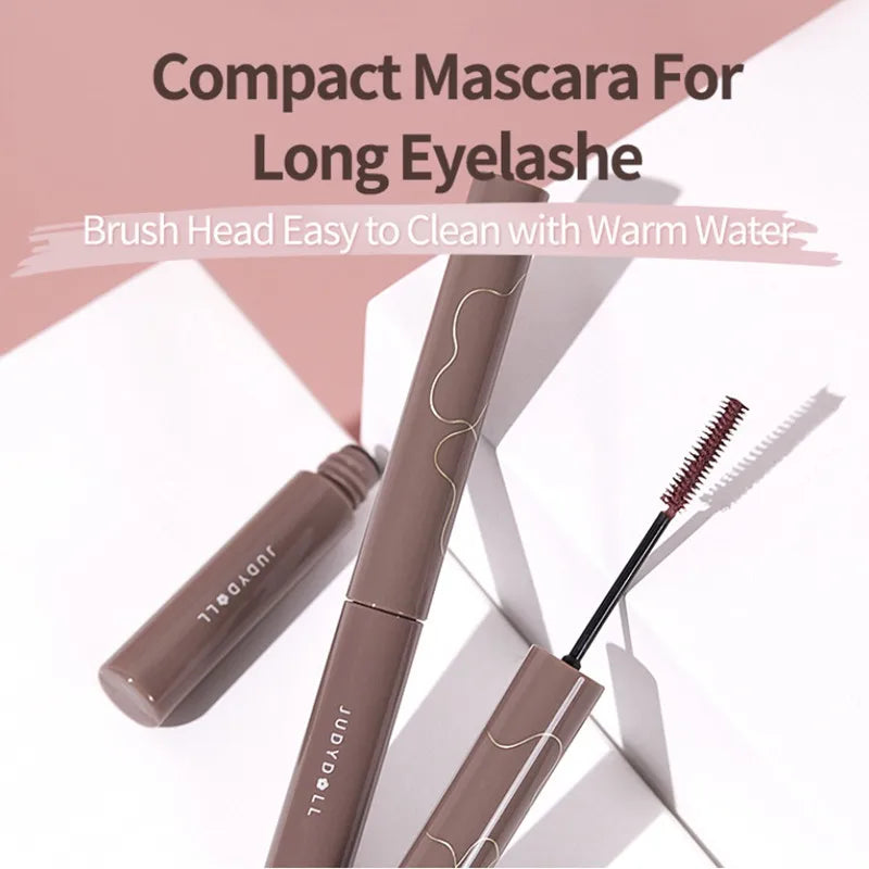 Judydoll Steel Tube Mascara Eyelash Primer Non-Smudge Waterproof Dense Curl Manga Eyes Lash Extension Enlarge Eyes Applicator