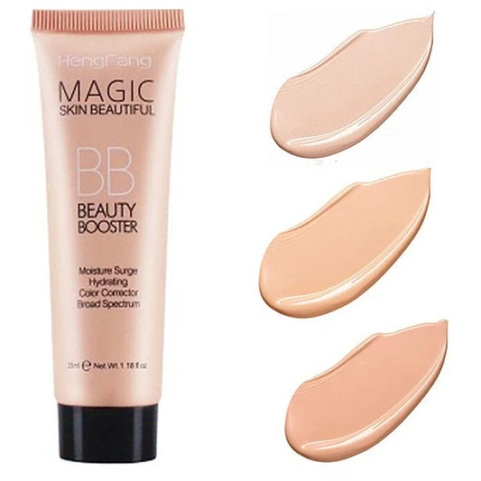 BB Cream Face Liquid Foundation | Bulbusbow Moisturizing Oil Control Brightening Skin Tone Concealer Cream Beauty Cosmetics