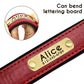 Customized Leather Dog Collar Leash Set Soft Padded Leather Collar For Small Medium Large Dogs With Free Engraved Nameplate