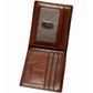 Cow Leather Men Wallets with Coin Pocket Vintage Male Purse RFID Blocking Genuine Leather Men Wallet with Card Holders