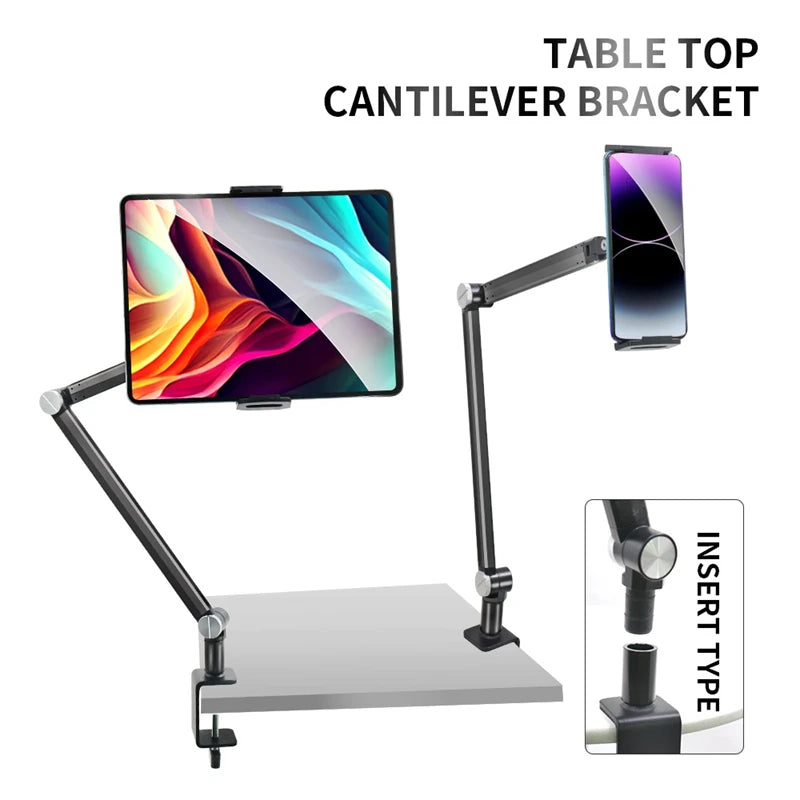 Tablet Stand Portable Display Laptop Holder Screen Adjustable Max 16 Inch Expansion External Screen Rotation Folding Bracket