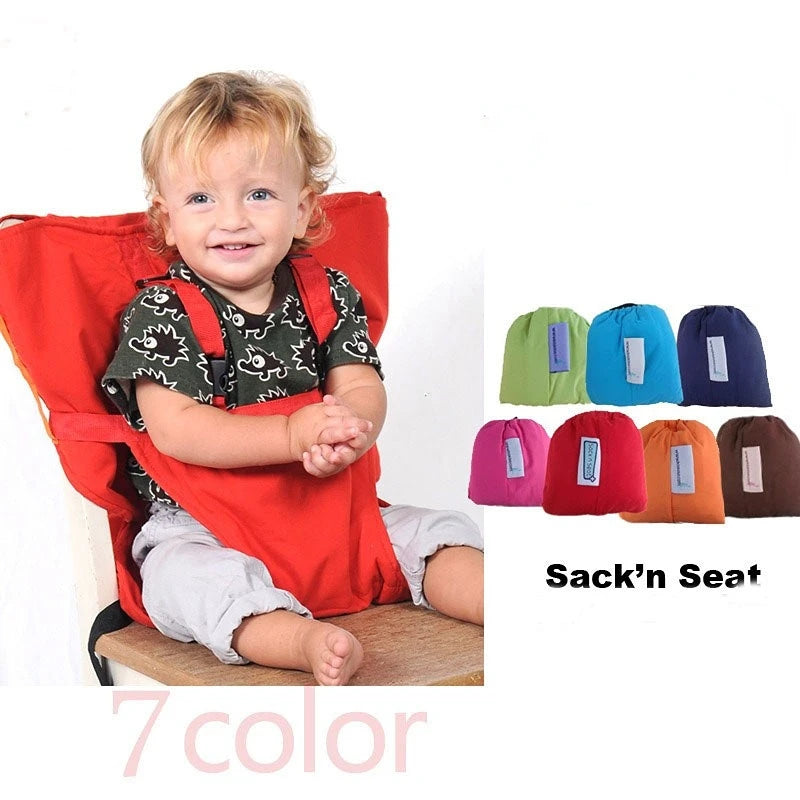 Kids Chair Baby Chair Travel Foldable Washable Infant Dining High Dinning Cover Baby Portable Seat Feeding Baby Care Accessories