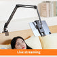 Tablet Holder for Bed with 90cm Metal Arm 360° Rotating Bed Tablet Mount Stand For iPad Stand 4.5~11 Inch Phone Tablet Bracket