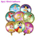 Disney Princess Birthday Party Decoration 2 Style Mix Paper Plates Cups Napinks Supplies Cinderella Belle Balloons Baby Shower