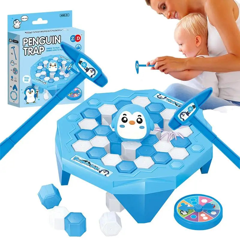 Trend Parent-Child Interactive Toys Save Penguin Ice Block Breaker Trap Child Adults Table Game Stress Reliever Toys For Kids