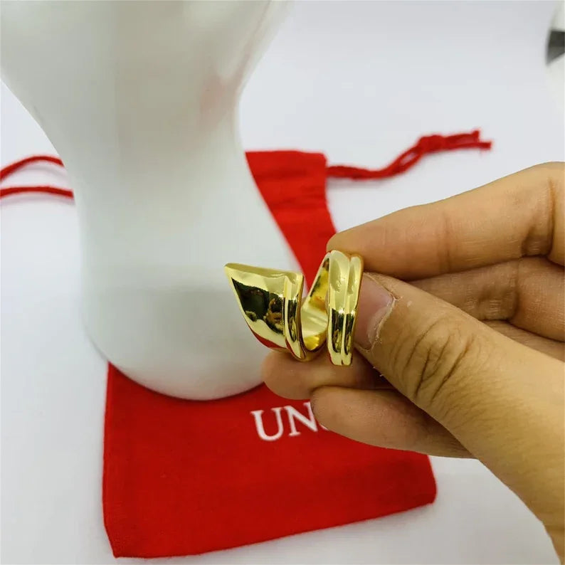 2024 New UNOde50 Fashion Electroplated 925 Silver Delicate Luxury Ring Gift