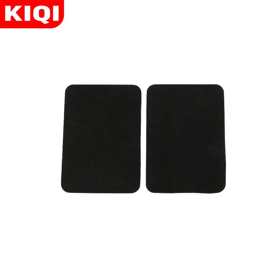 KIQI 2Pcs Car Noise Cancelling Sticker Accessories for Volkswagen Golf 4 5 6 7 8 POLO Tiguan PASSAT TOURAN Scirocco BEETLE