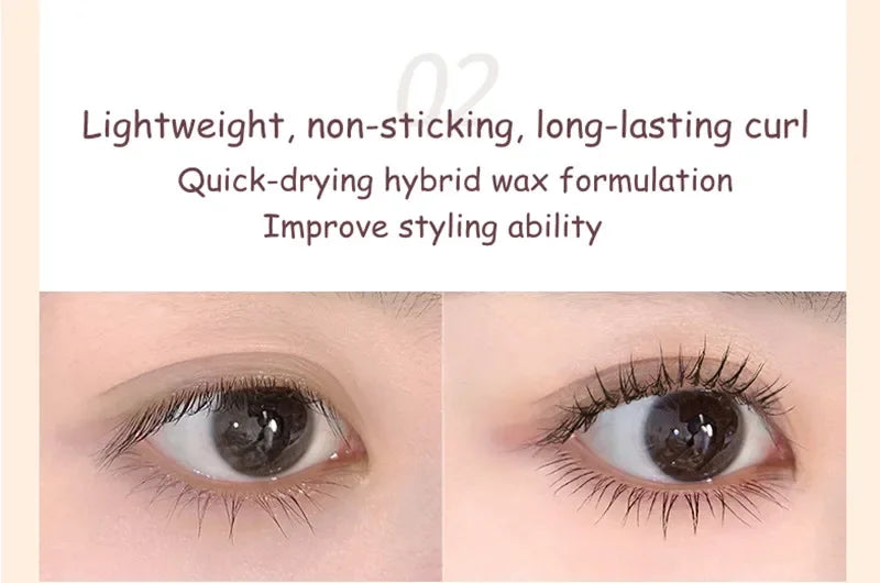 Judydoll Lashes Mascara Waterproof Silk Fiber Mascara Black Long Curling Eyelash Extensions Sexy Eyes Makeup Cosmetics Wholesale