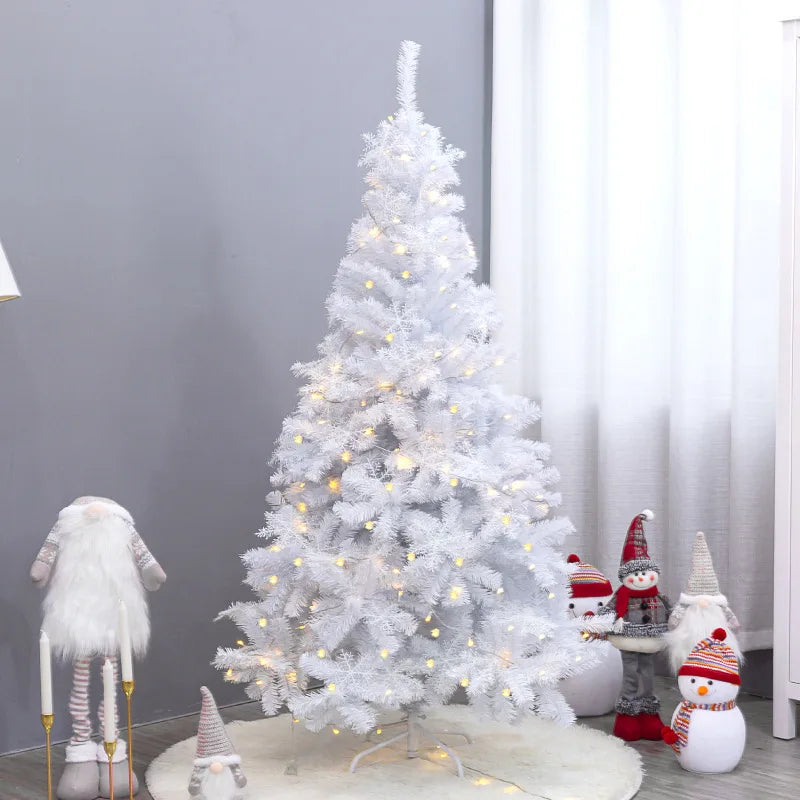 180cm/150cm Christmas Tree with 700/450 Tips 6ft/5ft Artificial Tree with Metal Stand Pink White Blue Christmas Tree