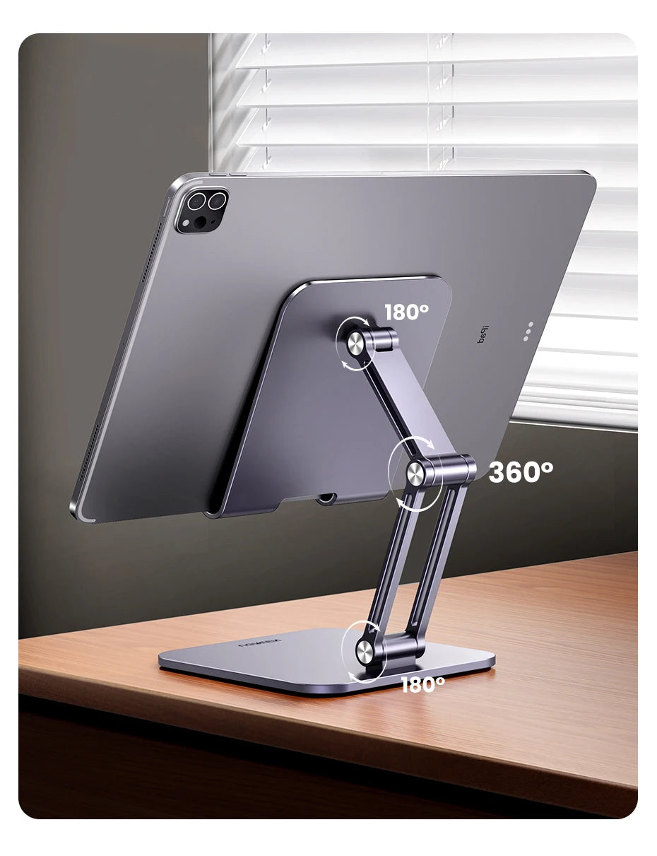 【New-in Sale】UGREEN Tablet Phone Stand Aluminum iPad Stand For iPad Pro iPhone Xiaomi Tablet Support Laptop Stand Tablet Holder