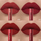 QIBEST Sexy Red Matte Lip Gloss Long Lasting Velvet Liquid Lipstick Lip Makeup Women Beauty Nonstick Cup Waterproof Lipgloss Hot