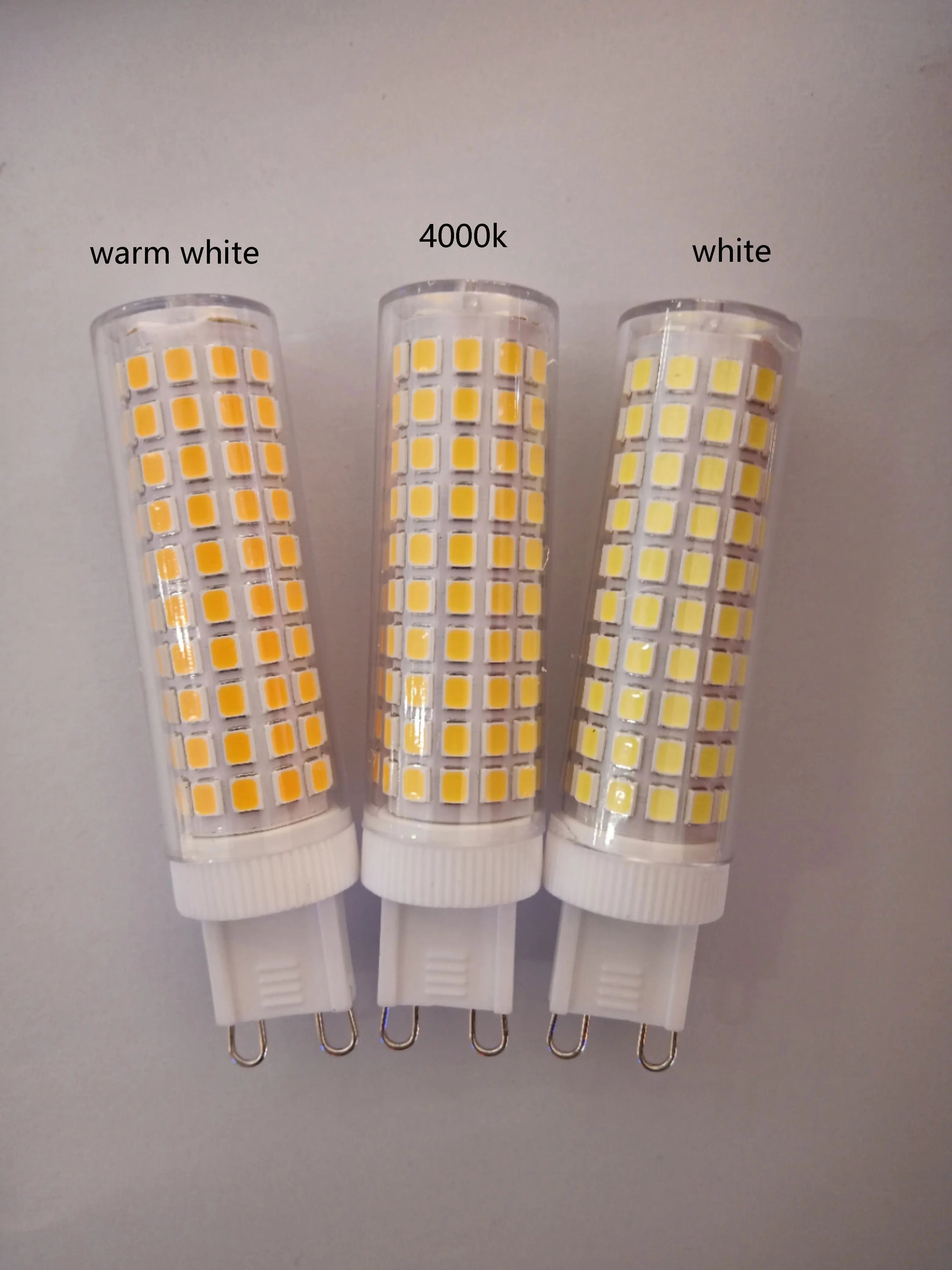 G9 led 9W 12W 15W 20W AC110V 220V   led lamp  SMD 2835 LED g9 cold /warm/natural light  Replace 30/40W halogen lamp light