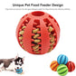 Dog Ball Toys for Small Dogs Interactive Elasticity Puppy Chew Toy Tooth Cleaning Rubber Food Ball Toy Pet Stuff Accessories