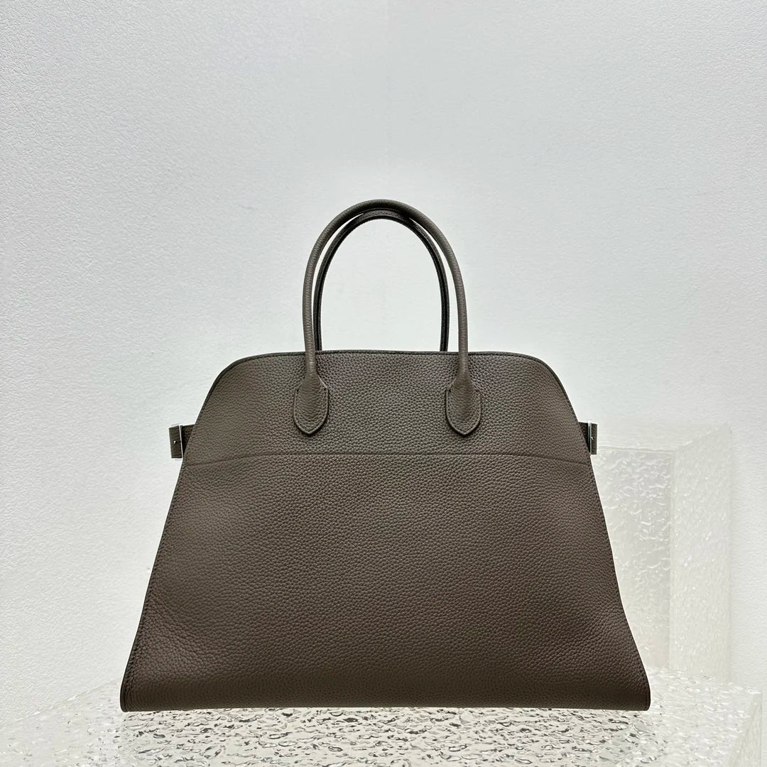 Leather Margaux 17 Inches 43 CM Handbag Simple Classic Design High Quality Margaux17