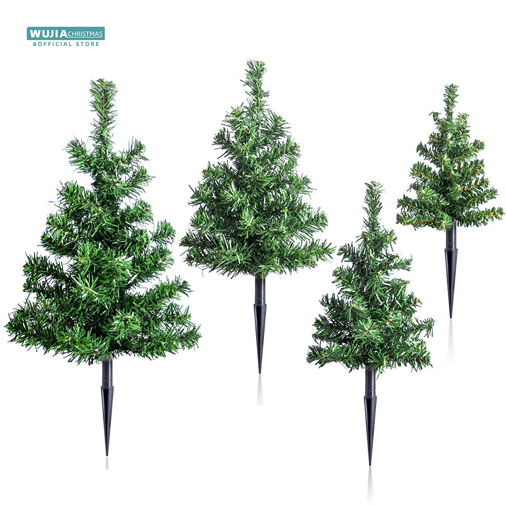 20/25/30/40cm Artificial Christmas Tree Desktop Decor Simulation Small Pine Tree Home Noel Navidad Ornaments New Year Kids Gifts