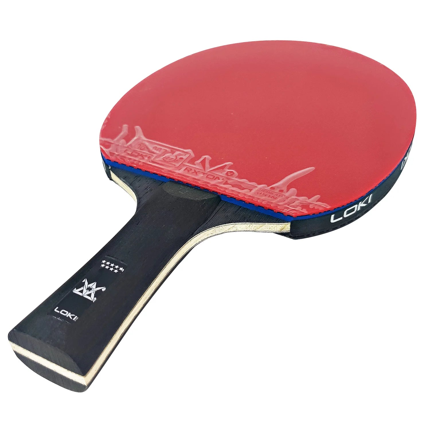 Loki E-Series Table Tennis Racket Professional Carbon Blade Ping Pong Racket Paddle High Elastic Rubber