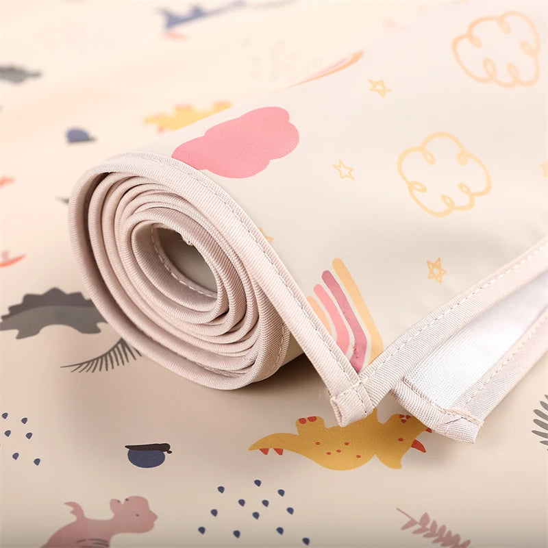 Big Sizes Infant Baby Changing Mat Cover Diaper Mattress Bed Changing Blanket PU Waterproof Soft Easy Clean Picnic Mat