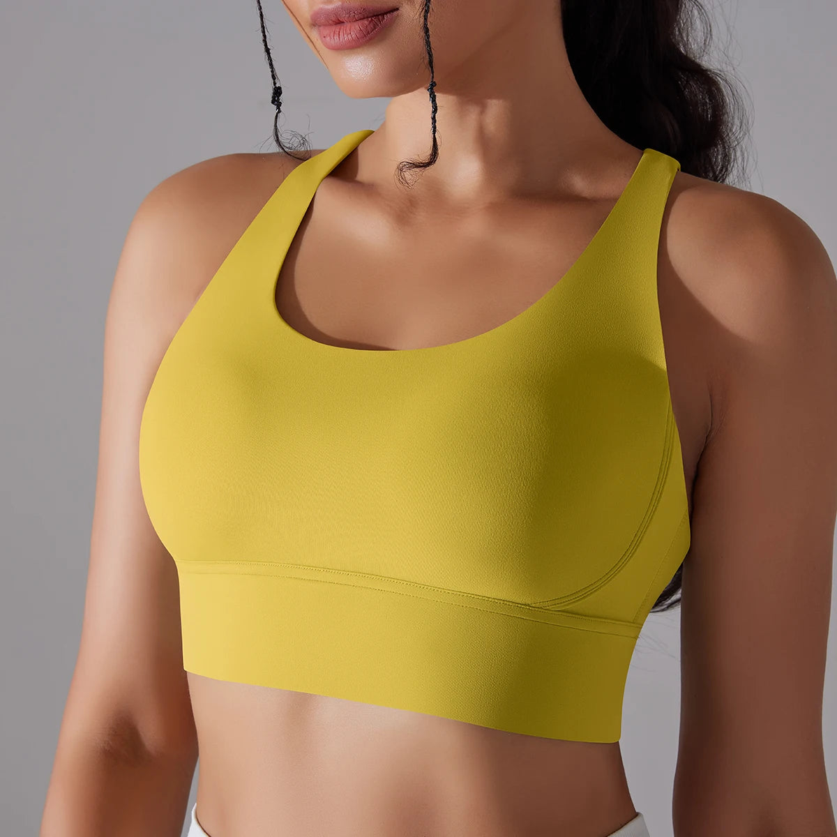 Women Sports Bra Sexy Yoga Bra High Support Impact Sports Underwear Running Quick DryTank Top Fitness Gym Padded Bralette